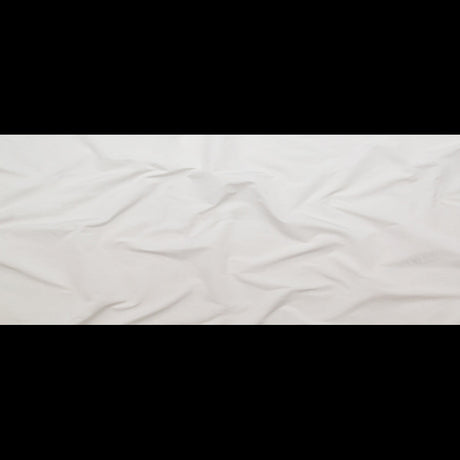 Snow White Polyester Faille