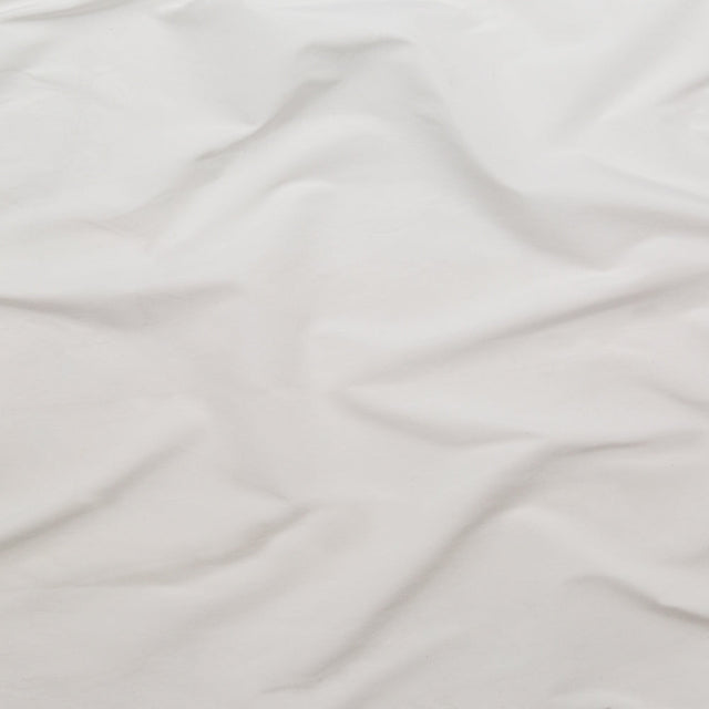 Snow White Polyester Faille