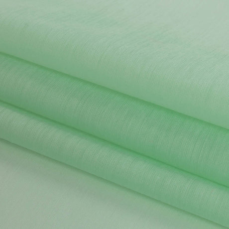 Mint Green Polyester Voile