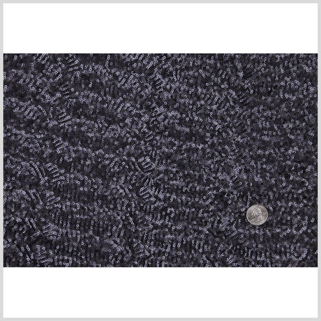 Mysterioso Clustered Baby Sequins over Stretch Mesh