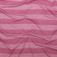 Cashmere Rose and Ibis Rose Awning Striped Tissue-Weight Rayon Jersey
