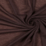Donna Karan Italian Chestnut Knit Rayon Gauze