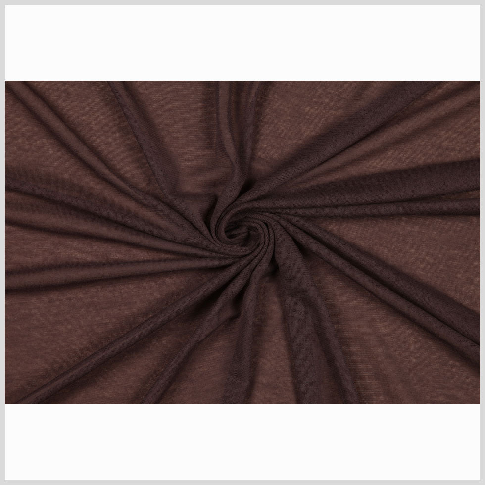 Donna Karan Italian Chestnut Knit Rayon Gauze