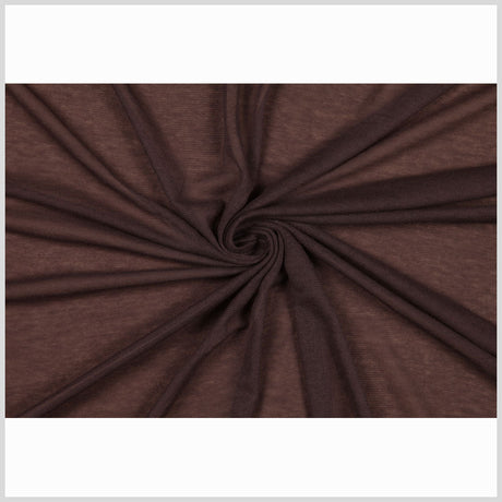 Donna Karan Italian Chestnut Knit Rayon Gauze