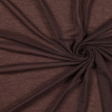 Donna Karan Italian Chestnut Knit Rayon Gauze