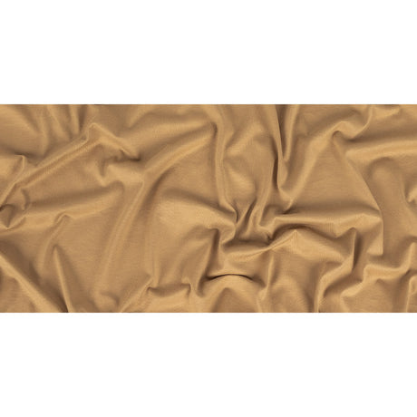 Gilded Beige Cotton and Rayon Jersey