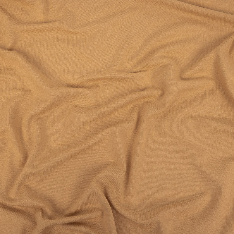 Warm Beige Stretch Rayon Jersey