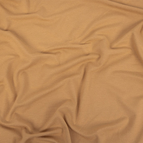 Warm Beige Stretch Rayon Jersey