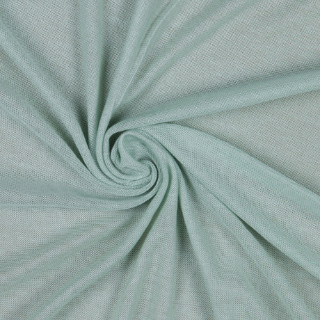 Icy Green Sheer Rayon Jersey