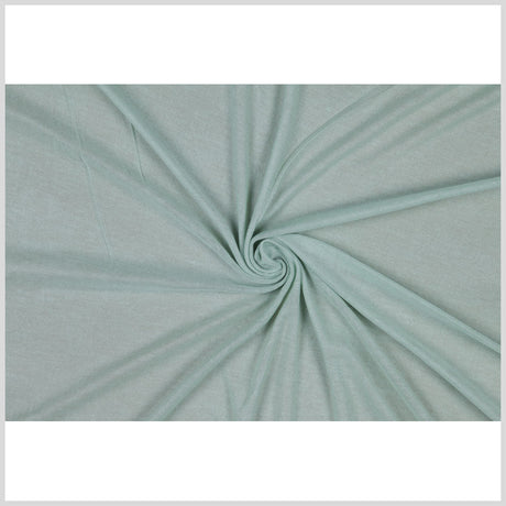Icy Green Sheer Rayon Jersey