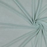 Icy Green Sheer Rayon Jersey