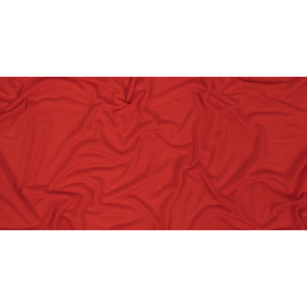 Bittersweet Red Lightweight Stretch Rayon Jersey