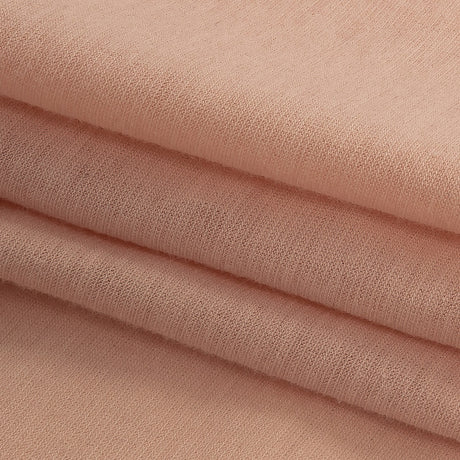 Peach Lightweight Stretch Rayon Jersey