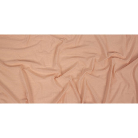 Peach Lightweight Stretch Rayon Jersey