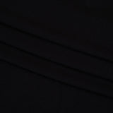 Stretch Rayon Jersey - Black - Designer Deadstock