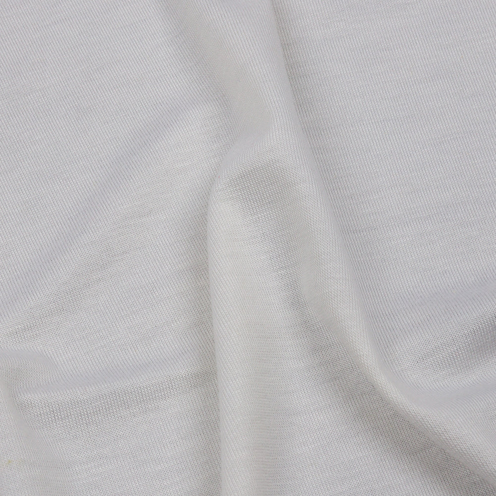 Italian Ivory Stretch Rayon Jersey