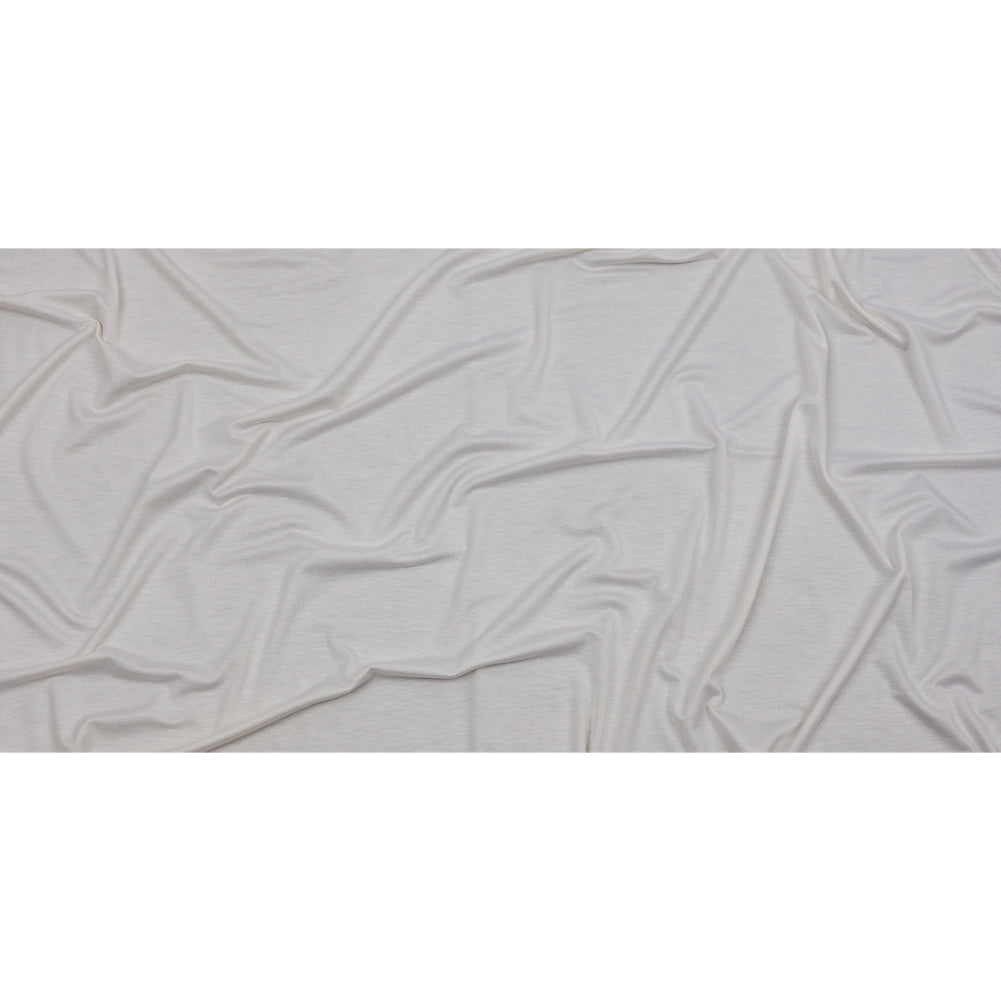 Italian Ivory Stretch Rayon Jersey