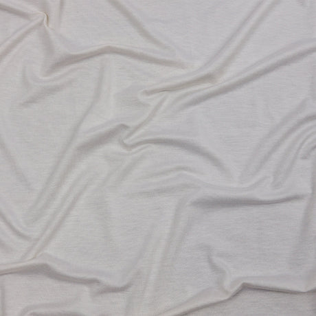 Italian Ivory Stretch Rayon Jersey