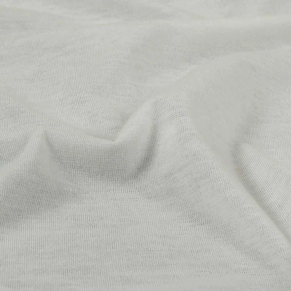 Lily White Lightweight Stretch Rayon Jersey