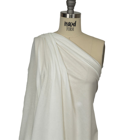 Lily White Lightweight Stretch Rayon Jersey