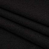 Black Slubbed Stretch Rayon Jersey