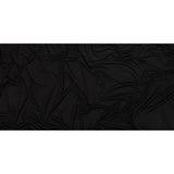 Black Slubbed Stretch Rayon Jersey
