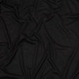 Black Slubbed Stretch Rayon Jersey