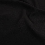 Black Stretch Rayon Jersey