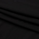 Black Stretch Rayon Jersey
