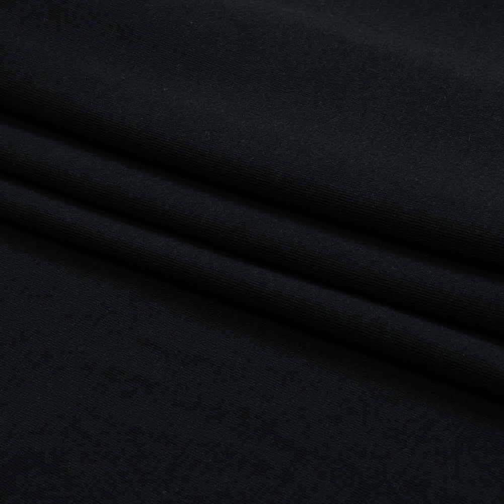Midnight Navy Stretch Rayon Jersey