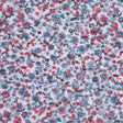 White/Antique Blue/Cranberry Floral Jersey Prints