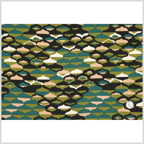 Italian Multicolor Stretch Rayon Jersey Print