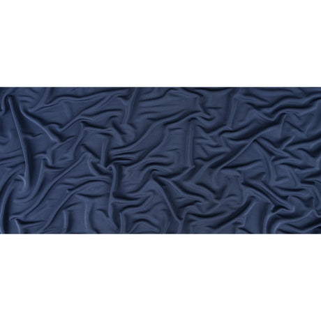 Dark Blue Rayon Pique Knit