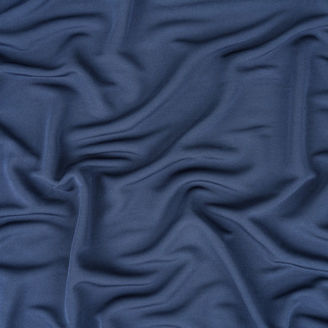 Dark Blue Rayon Pique Knit