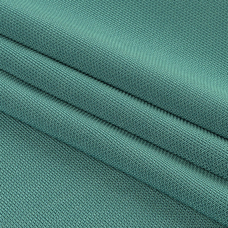 Lake Blue Rayon Pique Knit