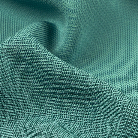 Lake Blue Rayon Pique Knit