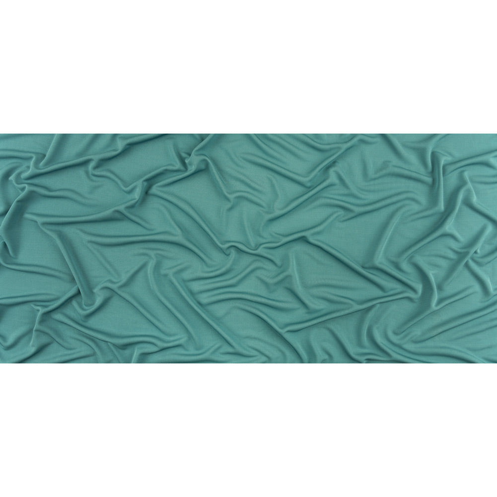 Lake Blue Rayon Pique Knit