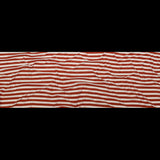 Italian Dew, Ginger and Metallic Gold Coast Bengal Striped Rayon Jersey