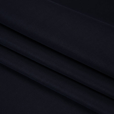 Rayon and Cotton Twill - Navy - Deadstock