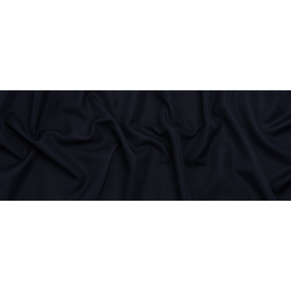 Rayon and Cotton Twill - Navy - Deadstock
