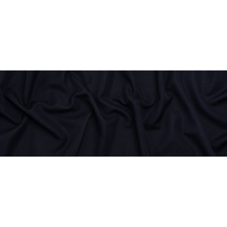 Rayon and Cotton Twill - Navy - Deadstock
