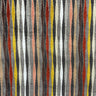 Frankie Cut Velvet Polyester Fabric - Multi-Colored Striped Wave, 55" Width (1 Yard)