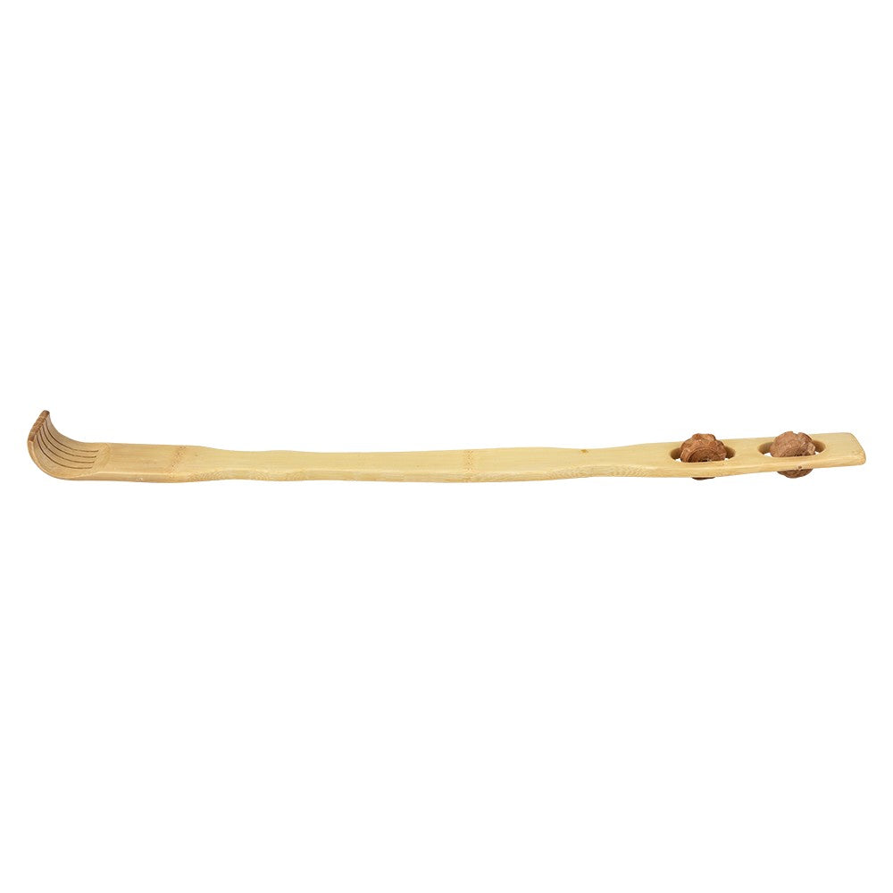 Wooden Backscratcher With Roller (1 DZ)