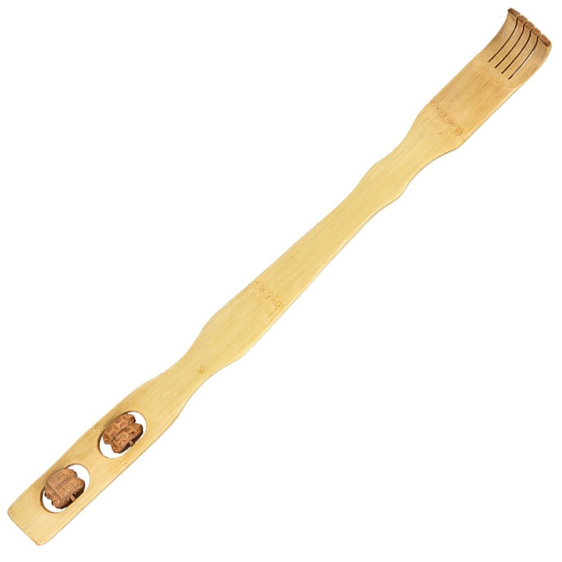 Wooden Backscratcher With Roller (1 DZ)