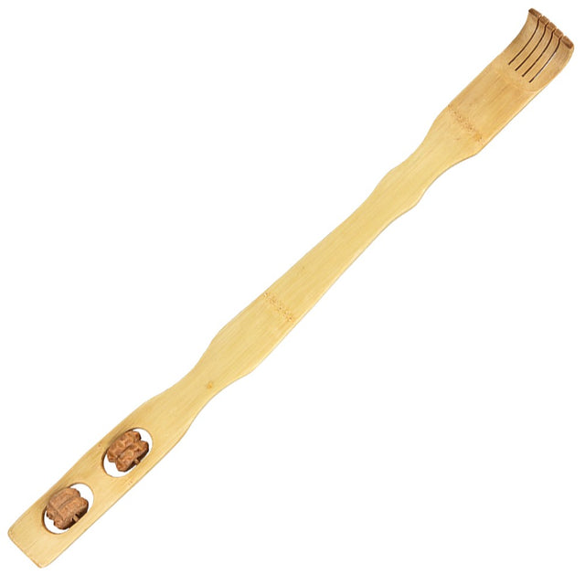 Wooden Backscratcher With Roller (1 DZ)