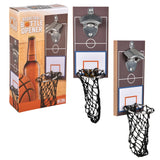 Basketball Wall Mount Bottle Opener 7.75"