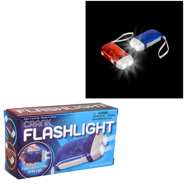 Crank Dynamo Flashlight (1 DZ)