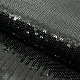 Sequin Fringe Stretch Mesh Fabric