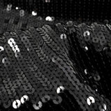 Sequin Fringe Stretch Mesh Fabric