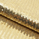 Flounce Fringe Stretch Mesh Sequin Fabric - Silver, Black, Gold, Red, 51/52" Width (1 Yard)